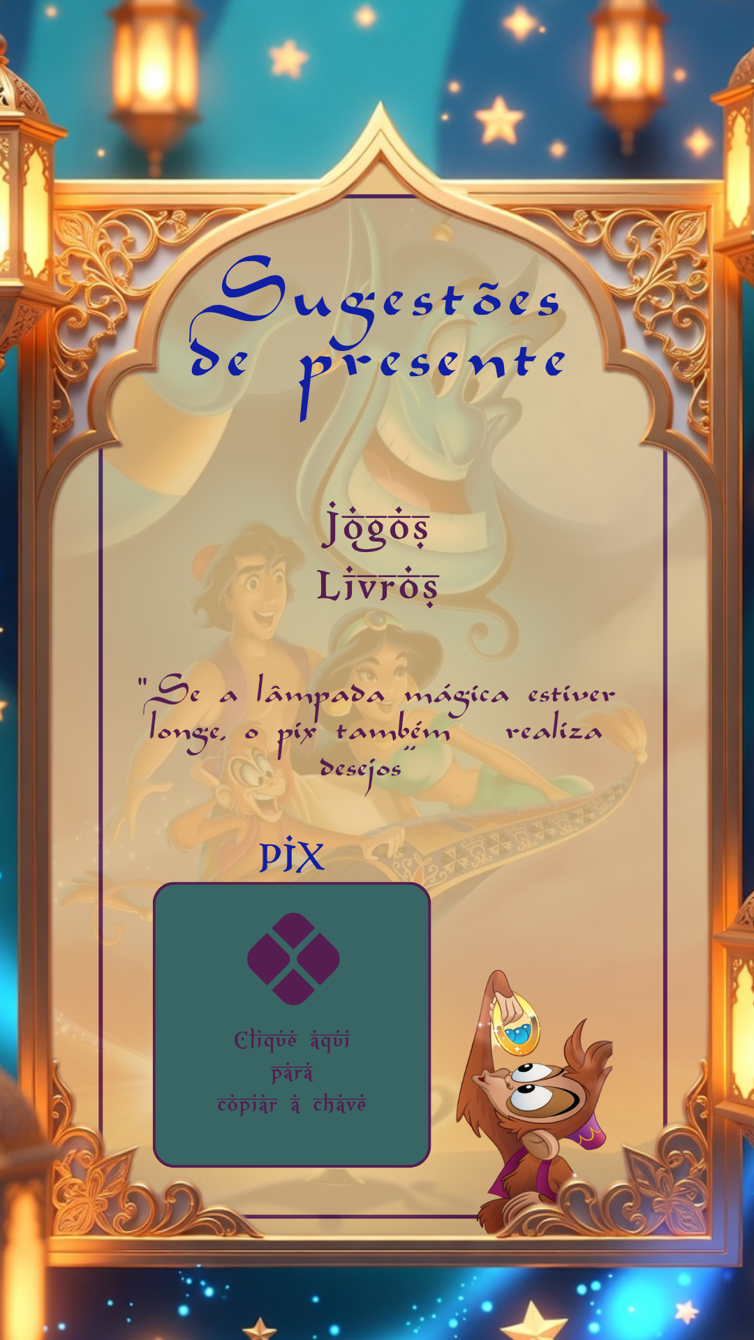 Sugestões de presente